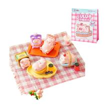 Blind Box Figures maidimiao Lulu The Piggy Pig Picnic