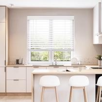 Blind DEZ FURNISHINGS, sem fio, 2, madeira sintética, 34x72cm, branca