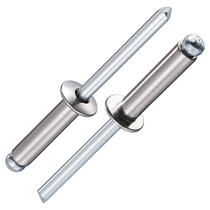 Blind Pro Rivets Wensilon 220 unidades de aço inoxidável 4x19mm