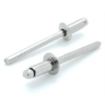 Blind Rivets BCP Fasteners 304 em aço inoxidável 100 unidades Blind Rivets BCP Fasteners 304 em aço inoxidável 100 unidades