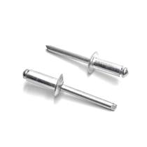 Blind Rivets ISPINNER 100 unidades de alumínio de 6,4 x 16 mm (prata)