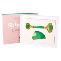 Blink Lab Skin Glow Kit Roller Massageador + Guashá de Jade