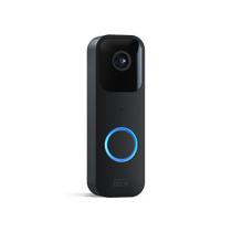 Blink Video Doorbell Áudio bidirecional, vídeo em HD, alertas de aplicativos de movimento e campainha e Alexa habilitada com ou sem fio (preta)