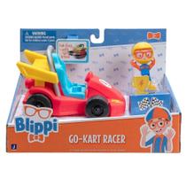 Blippi - Veículo Pull Back Go Kart Vehicle - Candide 4118