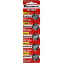 Blister 5 Unidades bateria cr 2032 panasonic pra Placa Mae