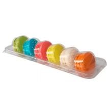 Blister 6 Macaron - Cristal - 5 unidades - Rizzo Blister 6 Macaron - Cristal - 5 unidades - Rizzo