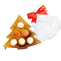 Blister Árvore Pé De Brigadeiros 6 Doces Festas Fim de Ano Natal 15 UNIDADES