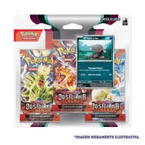 Blister Booster Triplo Obsidiana em Chamas Pokémon Moeda