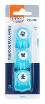 Blister BRW com 3 unidades Pata Borboleta Urso - 10mm - FP0001