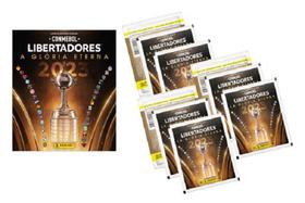 Blister Cartela C/ 6 Envelopes de Figurinhas da Libertadores da América Conmebol 2023 - Panini