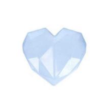 Blister Casca Coração Lapidado 350g - 1 unidade - BWB - Rizzo Blister Casca Coração Lapidado 350g - 1 unidade - BWB - Rizzo