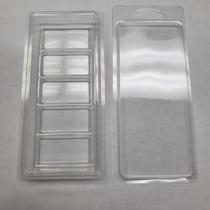 Blíster Clamshell para Wax Melt Virginia Candle Supply com 5 Cavidades, 100 Conjuntos Blíster Clamshell para Wax Melt Virginia Candle Supply com 5 Cavidades, 100 Conjuntos