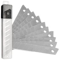 Blister com 10 Lâmina para Estilete 18mm Largo Masterprint MP-452