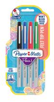 Blister com 4 canetas Papermate Flair Business Blister com 4 canetas Papermate Flair Business