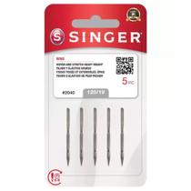 Blister com 5 Agulhas Ponto Ajour Singer 2040 120/19 Blister com 5 Agulhas Ponto Ajour Singer 2040 120/19