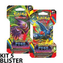 Blister Fogo Fantasmagórico Mega Evolução 02 Kit 30 Cards