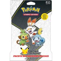 Blister Gigante Região de Galar Pokémon Grookey, Scorbunny e Sobble 25 Anos Copag - 7896008853945