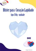 Blister para coração lapidado tipo 350g unidade - BWB - páscoa, chocolate, bombom, trufa (16757) Blister para coração lapidado tipo 350g unidade - BWB - páscoa, chocolate, bombom, trufa (16757)