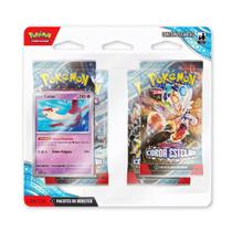 Blister Pokemon Coleção Coroa Estelar Cartas Copag EV07