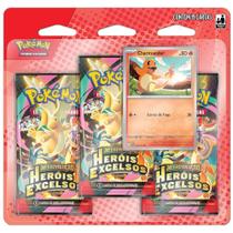 Blister Pokémon Herois Excelsos Charmander 19 Cartas - Copag Blister Pokémon Herois Excelsos Charmander 19 Cartas - Copag
