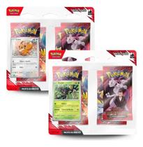 Blister Quádruplo Cards Pokémon Rivais Predestinados Lacrado