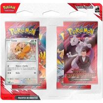 Blister Quádruplo Pokémon Eevee - Rivais Predestinados