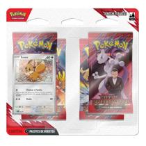 Blister Quadruplo Pokémon Eevee Rivais Predestinados EV Copag Blister Quadruplo Pokémon Eevee Rivais Predestinados EV Copag