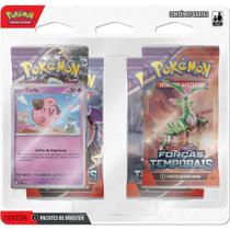 Blister quadruplo pokemon escarlate e violeta 5 forcas temporais copag