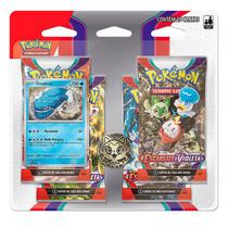 Blister Quadruplo Pokémon Escarlate e Violeta Dondozo 32566 - Copag