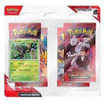 Blister Quádruplo Pokémon Escarlate e Violeta Rivais Predestinados Zarude Cards TCG Coleção Cartas Blister Quádruplo Pokémon Escarlate e Violeta Rivais Predestinados Zarude Cards TCG Coleção Cartas