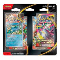 Blister Quadruplo Pokémon Mega Evolução Golduck 25 Cartas 10051 35659 - Copag Blister Quadruplo Pokémon Mega Evolução Golduck 25 Cartas 10051 35659 - Copag