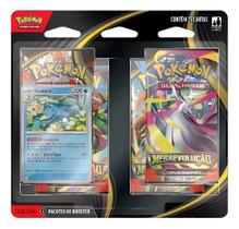 Blister Quádruplo Pokémon TCG Mega Evolução 1 Golduck Blister Quádruplo Pokémon TCG Mega Evolução 1 Golduck