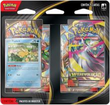 Blister Quádruplo Pokémon TCG Mega Evolução 1 Psyduck - Copag