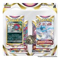 Blister Quadruplo Pokemon Weavile Origem Perdida 25 Cartas