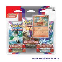 Blister Triple Pokémon Growlithe/Smoliv Escarlate E Violeta 2 Evolução Em Paldea ENVIO IMEDIATO