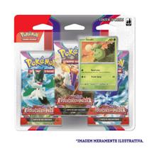 Blister Triple Pokémon Growlithe/Smoliv Escarlate E Violeta 2 Evolução Em Paldea ENVIO IMEDIATO