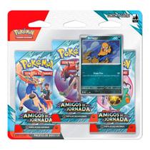 Blister Triplo Pokemon Amigos de Jornada Scraggy Blister Triplo Pokemon Amigos de Jornada Scraggy