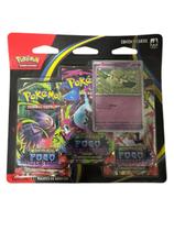 Blister Triplo Pokémon Cottonee ME02 fogo Fantasmagórico