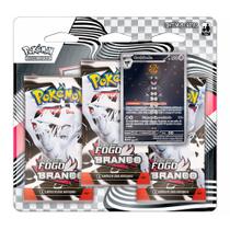 Blister Triplo Pokémon Escarlate Violeta Fogo Branco Gothitelle 19 Cartas 10116 35897 - Copag