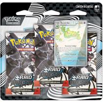 Blister Triplo Pokémon Ev10.5 Raio Negro Reuniclus