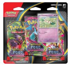 Blister Triplo Pokémon Fogo Fantasmagórico Megaevolução PERSONAGEM:COTTONEE