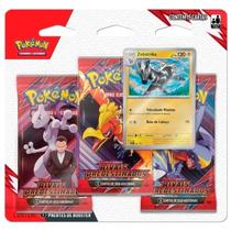 Blister Triplo Pokémon Zebstrika - Rivais Predestinados