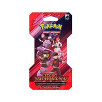 Blister Unitário Pokemon Escarlate e Violeta Rivais Predestinados Cards Copag Coleção TCG Cartas