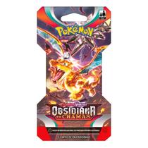 Blister Unitário Pokémon Escarlate Violeta Obsidiana Chamas Charizard Dragonite Greedent EX Coleção