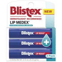 Blistex Lip Medex Stick 3 Unidades Bálsamo Medicado Hidratante Blistex Lip Medex Stick 3 Unidades Bálsamo Medicado Hidratante