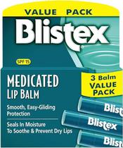 Blistex Medicated Stick Protetor 3 Hidratante Labial Spf15