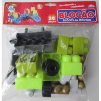 Blocão De Montar 24 Peças Grandes - Mini Toys