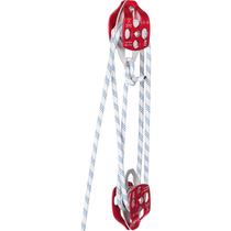 Block and Tackle VEVOR Twin Sheave 200 pés com corda trançada de 35 kN
