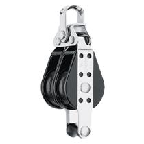 Block Harken, bala dupla grande de 38 mm com cesto Block Harken, bala dupla grande de 38 mm com cesto