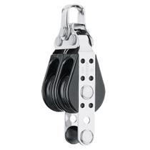 Block Harken Bullet Blocks Bloco de bala duplo com Becket